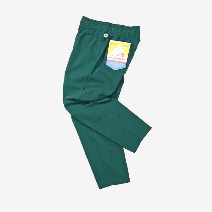 Chef Pants - Green Light Tweed Stripe