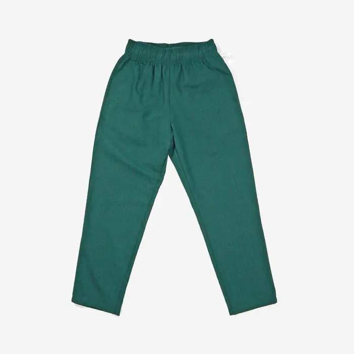 Chef Pants - Green Light Tweed Stripe