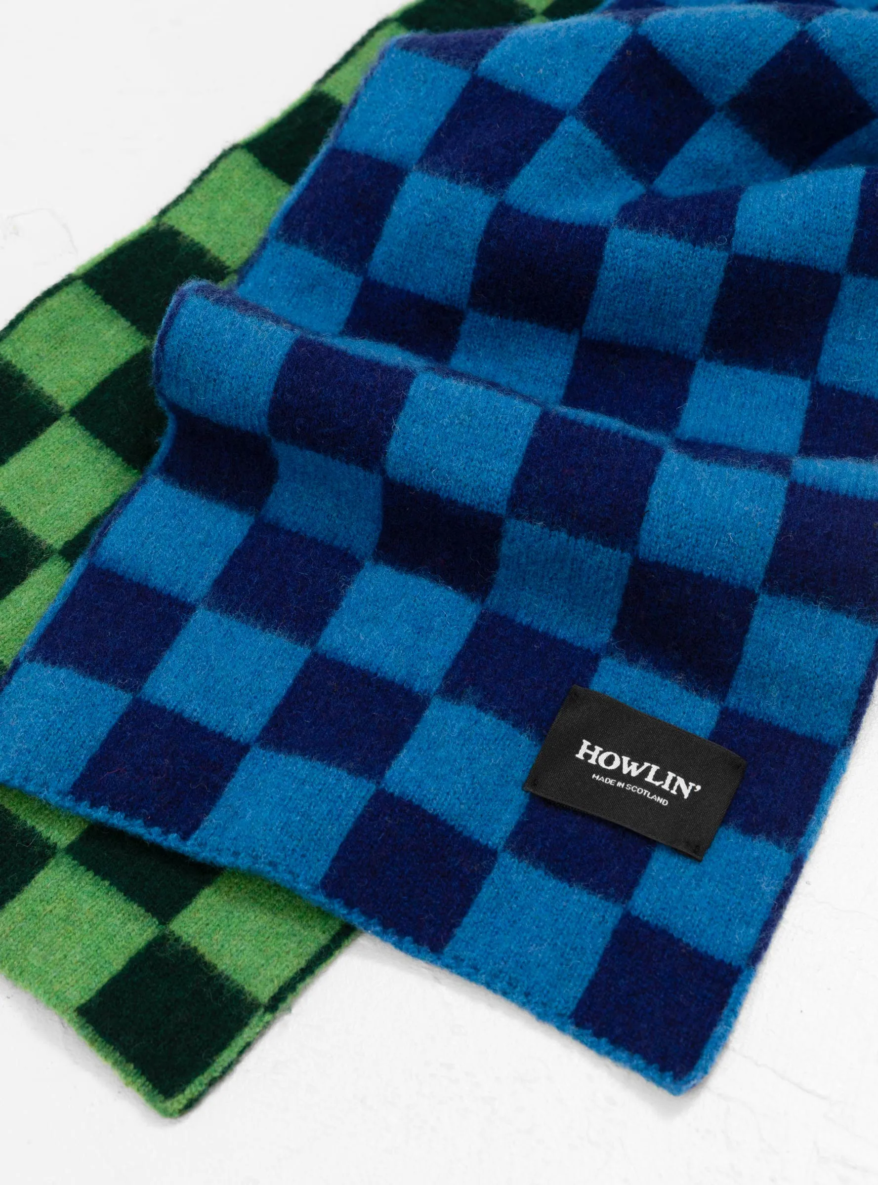 Cosmic Checkerboard Scarf Forest