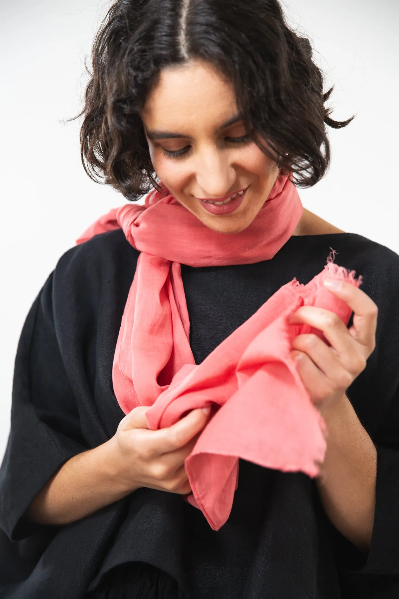 Cotton Scarf | Camellia