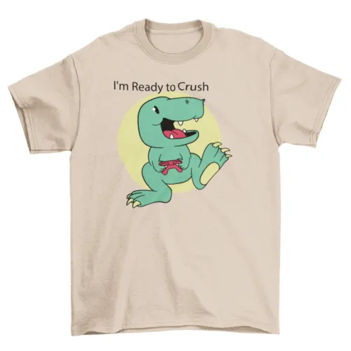 Cute Dino Gamer Tee