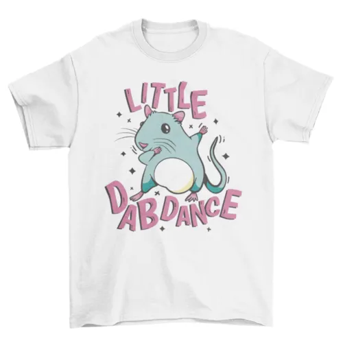 Dabbing Cute Mouse T-Shirt