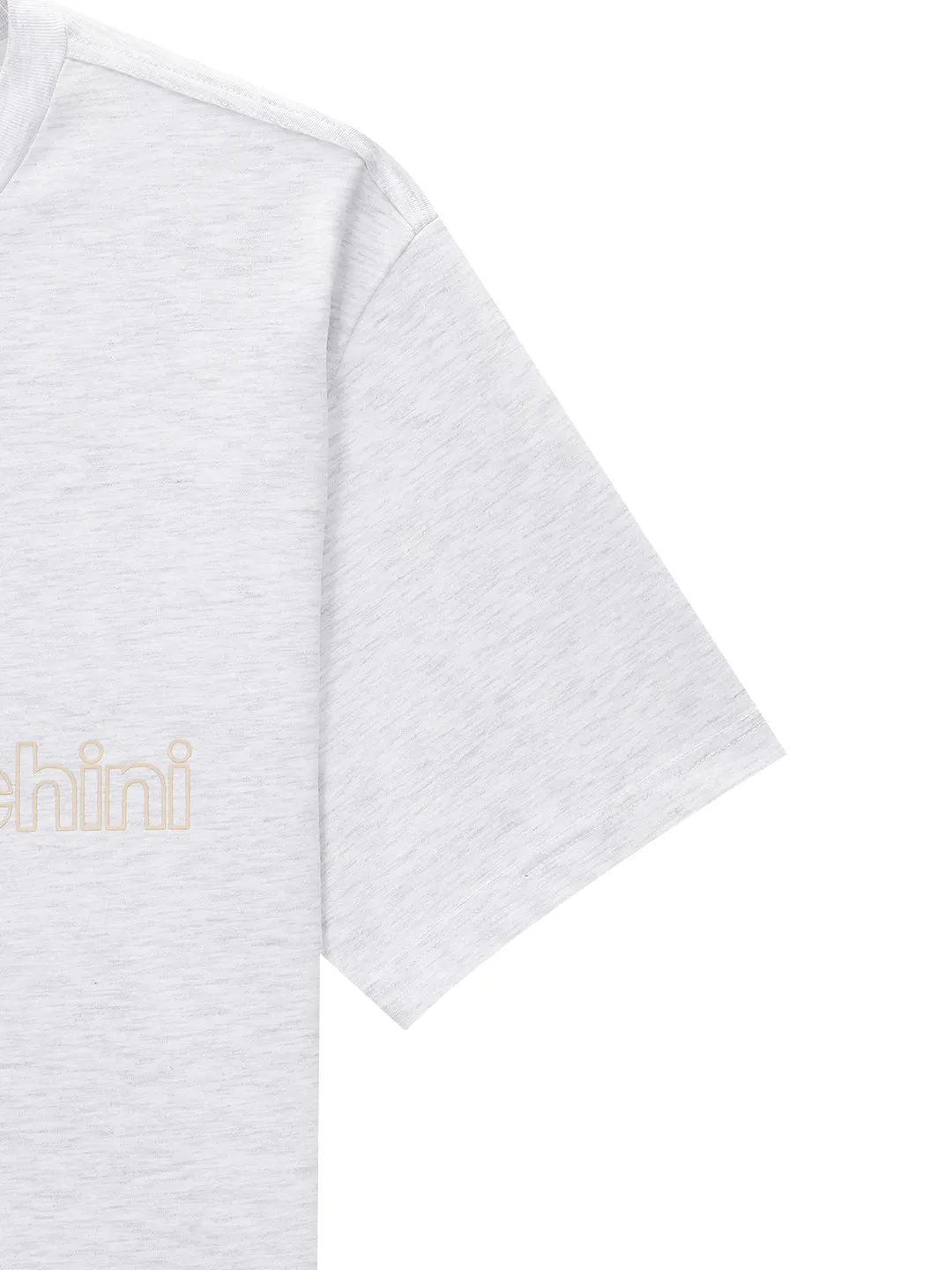 Daily Tuft T-Shirt- Melange/ Grey