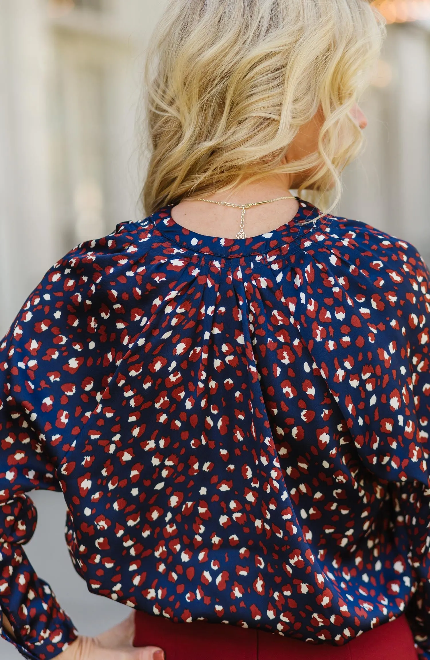 Denali Printed Blouse