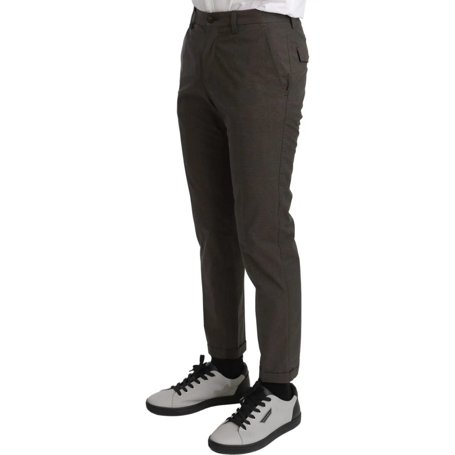 Dolce & Gabbana Elegant Brown Casual Pants