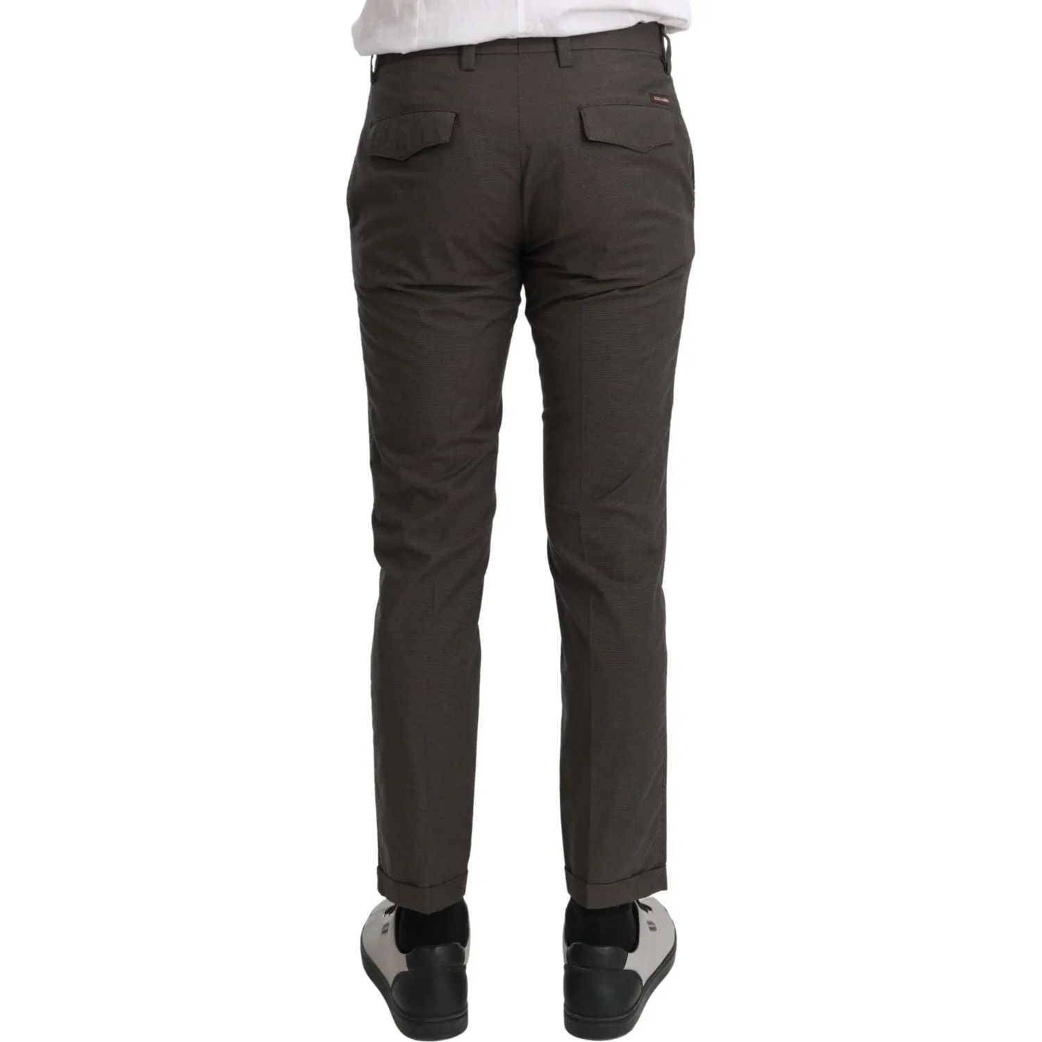 Dolce & Gabbana Elegant Brown Casual Pants