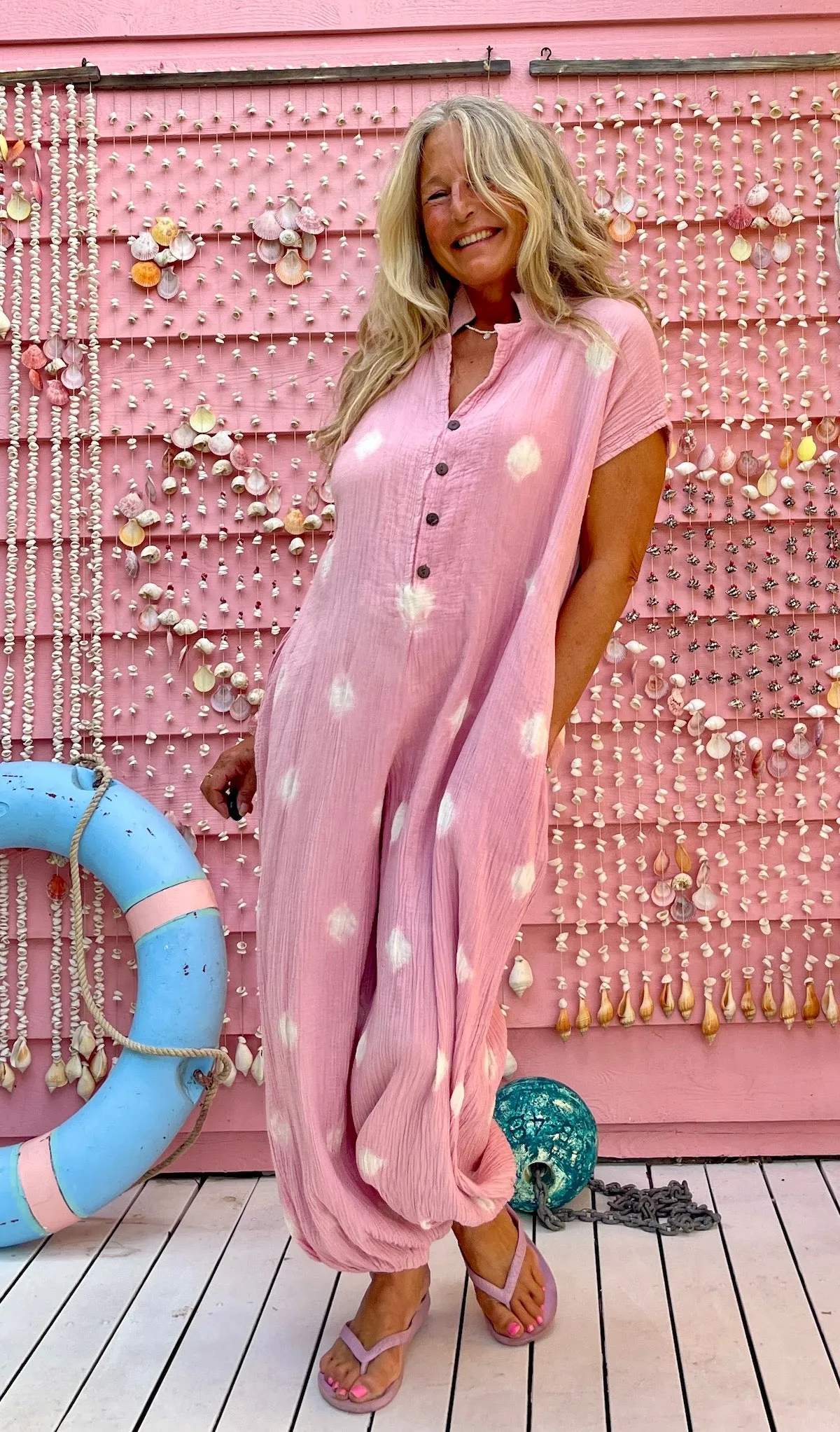 Earth Gypsy Dotty Jumpsuit