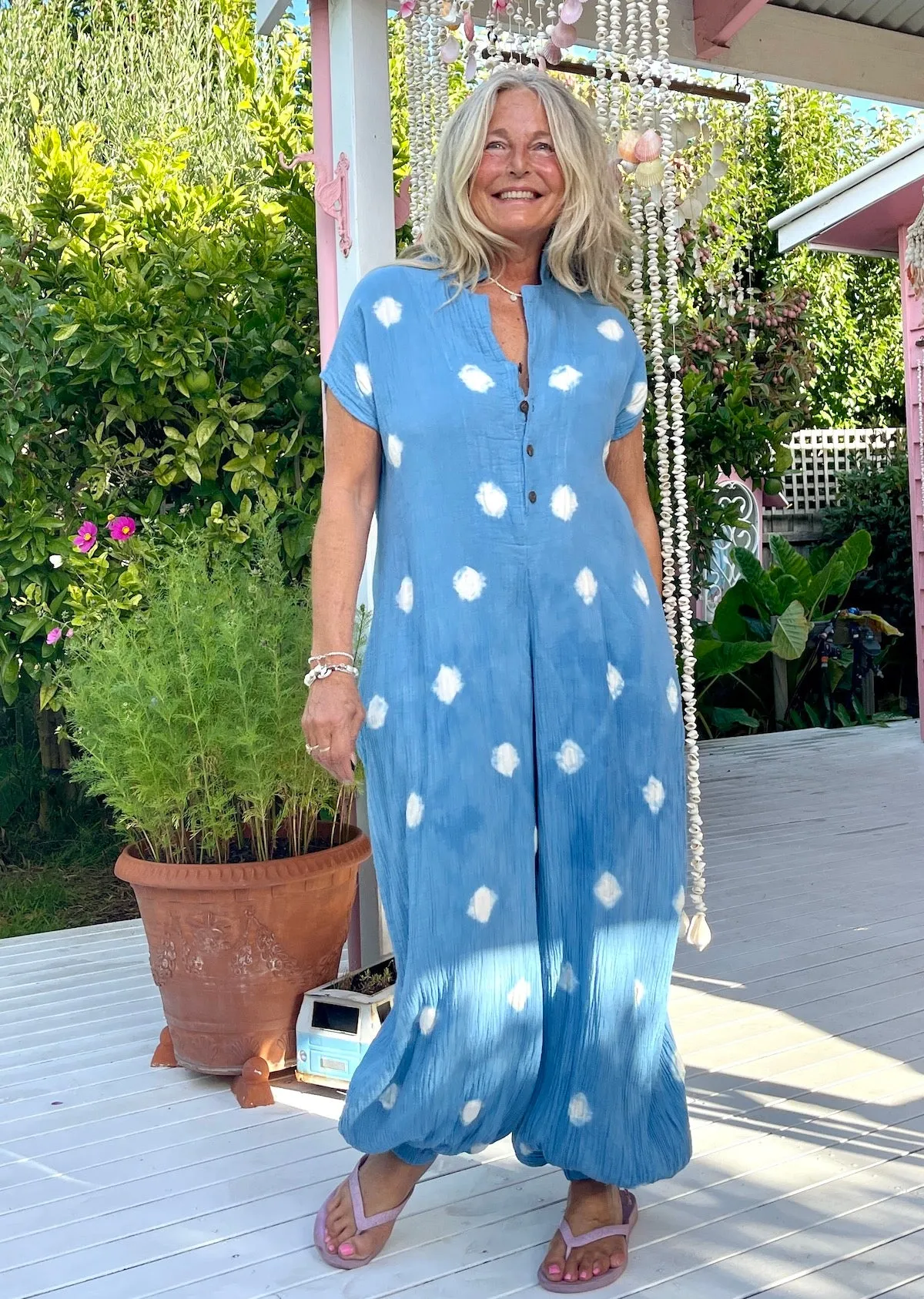 Earth Gypsy Dotty Jumpsuit