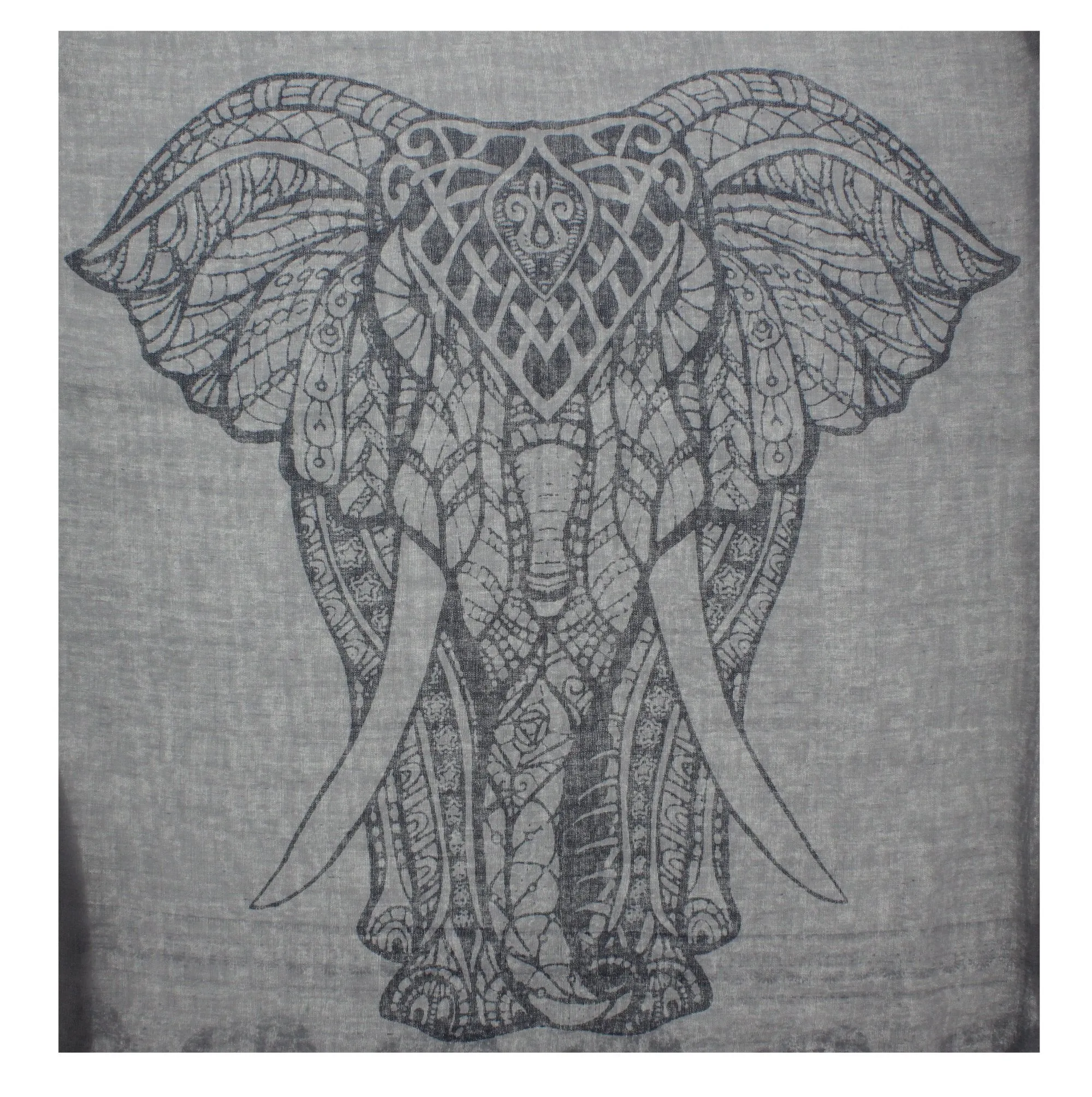 Elephant Print Scarf