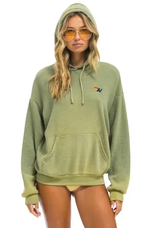 ESSENTIAL RELAXED PULLOVER HOODIE - FADED ARMY