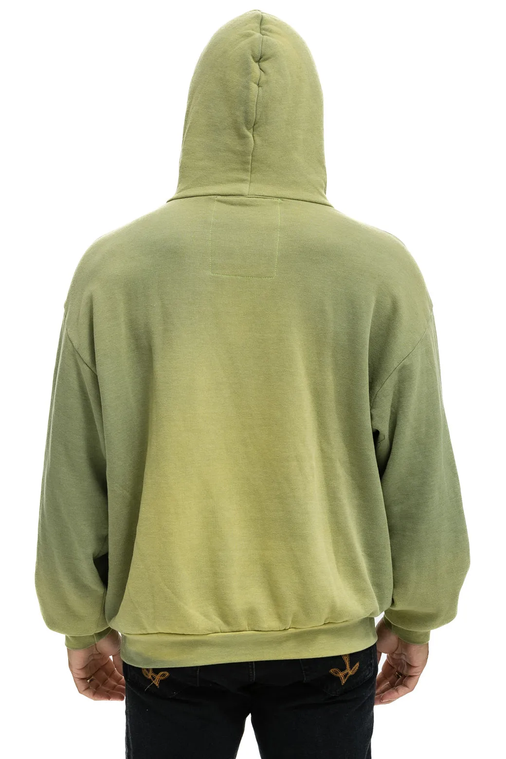 ESSENTIAL RELAXED PULLOVER HOODIE - FADED ARMY