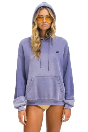 ESSENTIAL RELAXED PULLOVER HOODIE - FADED GRAPE