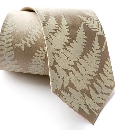 Fern Silk Necktie