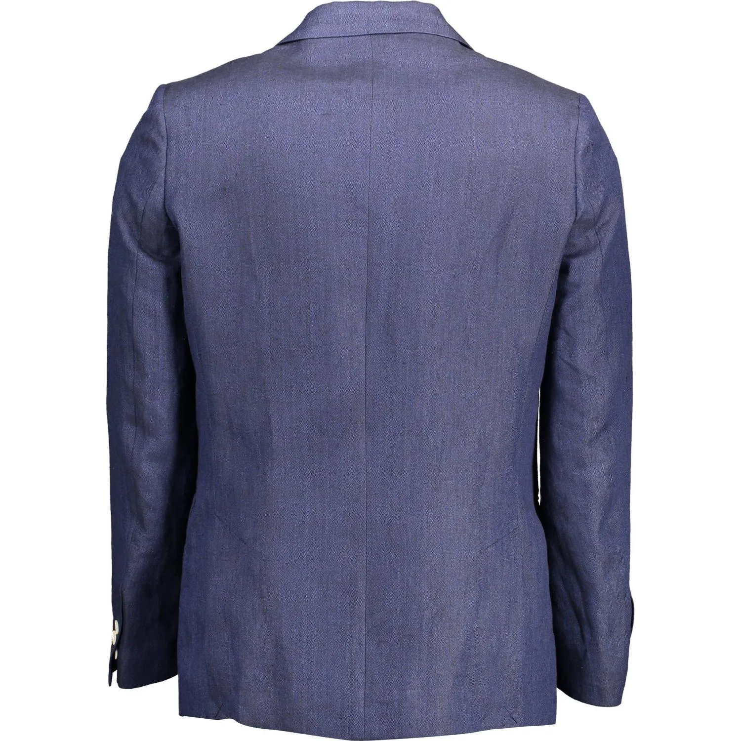 Gant Elegant Blue Linen Classic Jacket