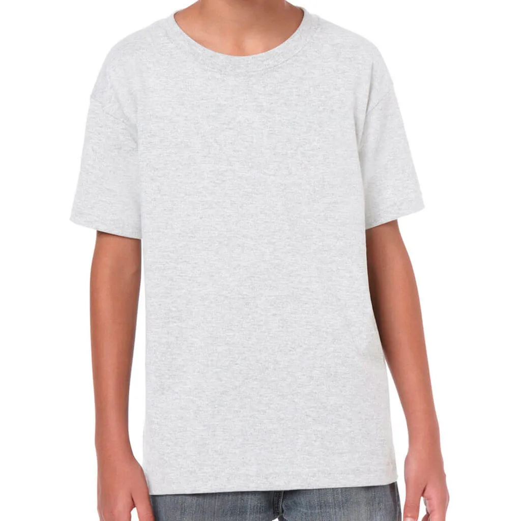 Gildan Youth T-Shirt Ash Gray