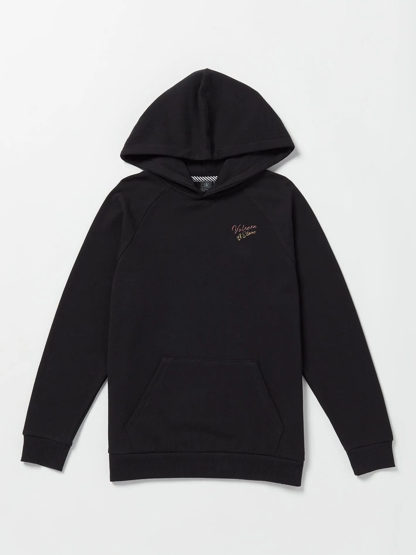 Girls Truly Stoked Boyfriend Hoodie - Black