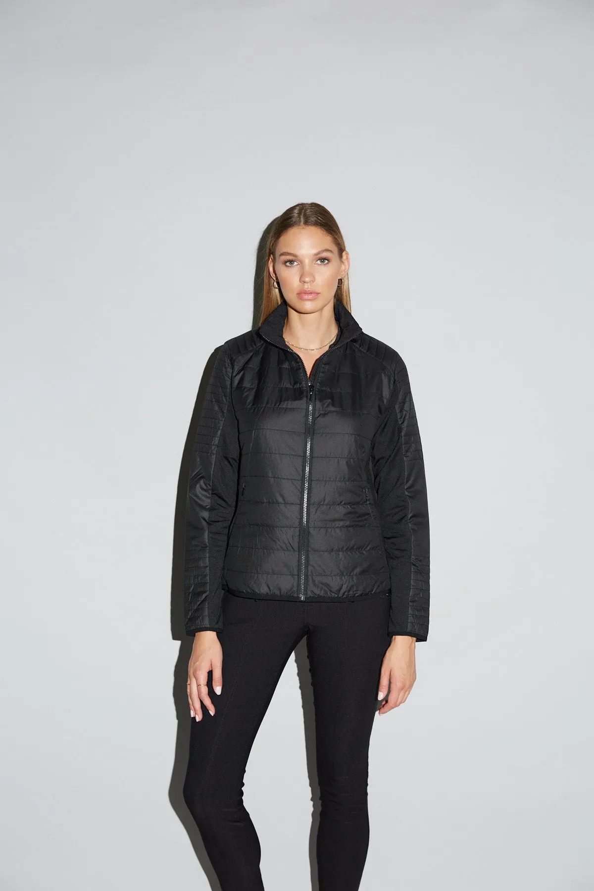 Halley Quilted Jacket - Black