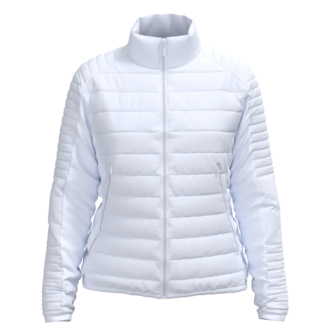 Halley Quilted Jacket - WHITE