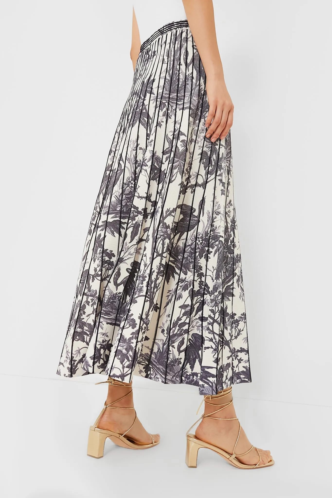 Heron Evening Blue Tavira Skirt