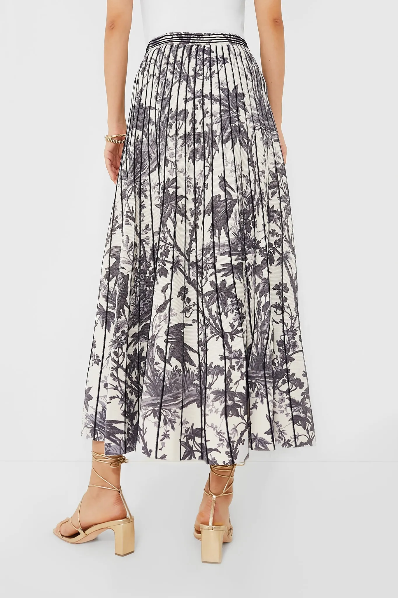 Heron Evening Blue Tavira Skirt