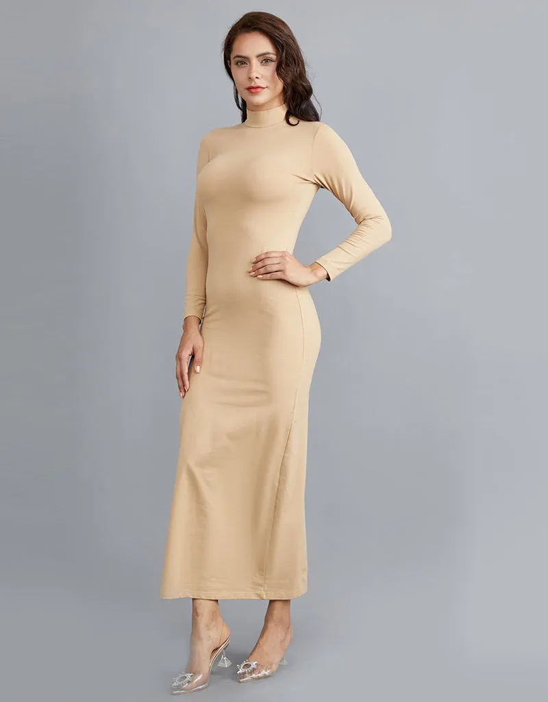 High Neck Body Dress - Light Shades