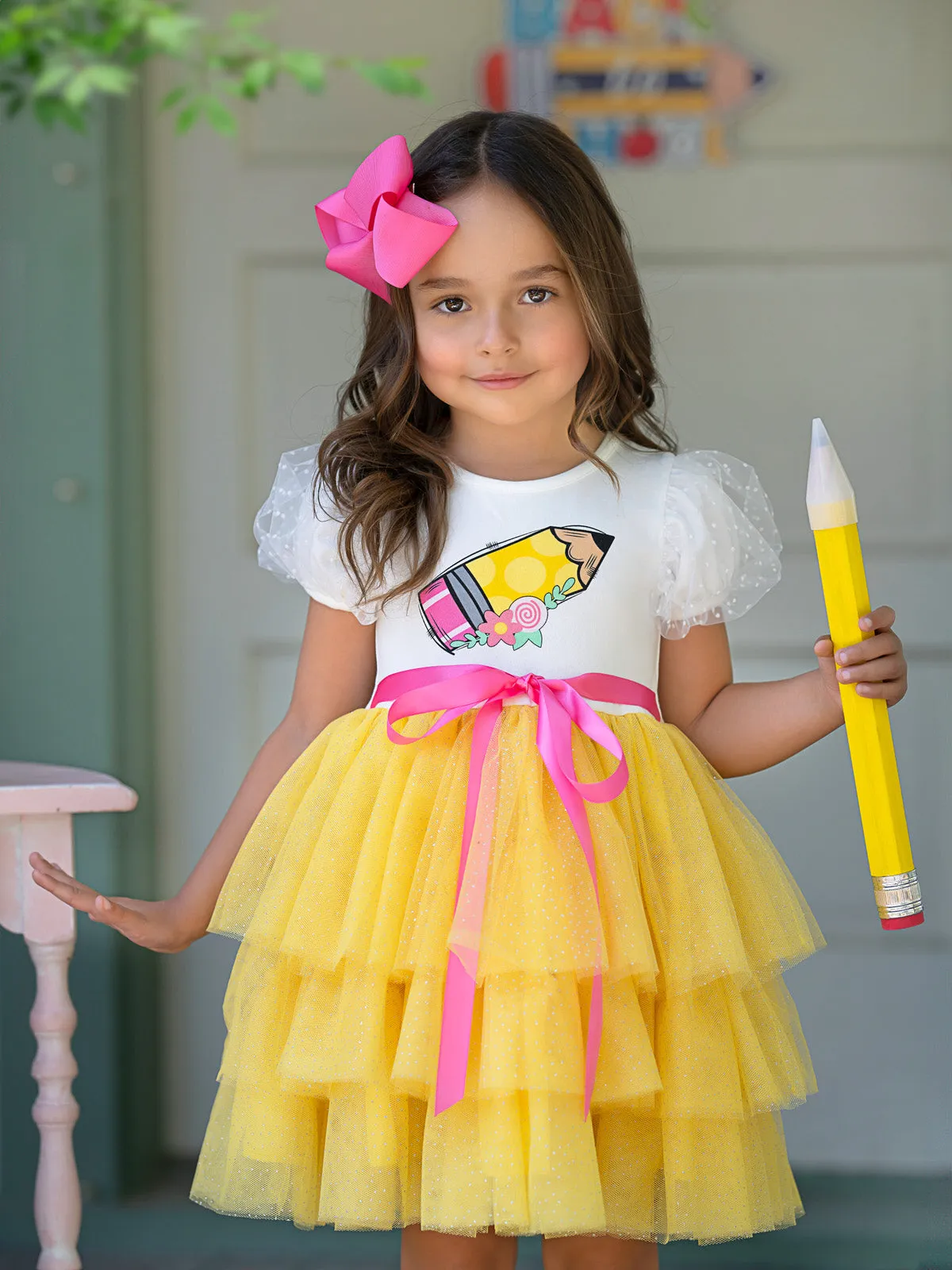 Homeroom Ballerina Layered Tutu Dress