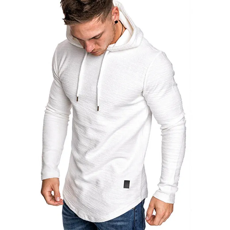 Hoodie Sweatshirt Casual Long Sleeve Slim Tops Gym