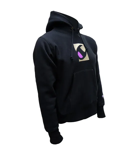 Japan Line Hooded Sweatshirt Black