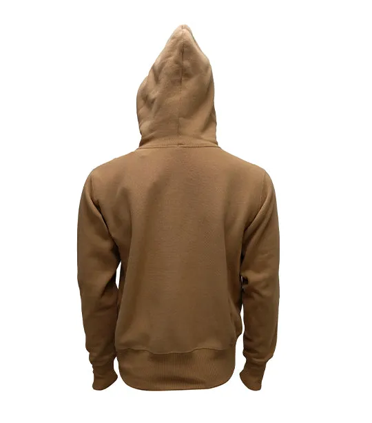 Japan Line Hooded Sweatshirt Camel