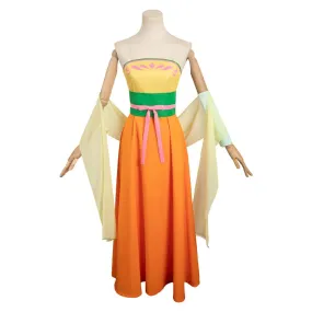 Kusuriya no Hitorigoto Maomao Women Orange Dress Party Carnival Halloween Cosplay Costume