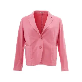 Lardini Elegant Pink Cotton Jacket for Her