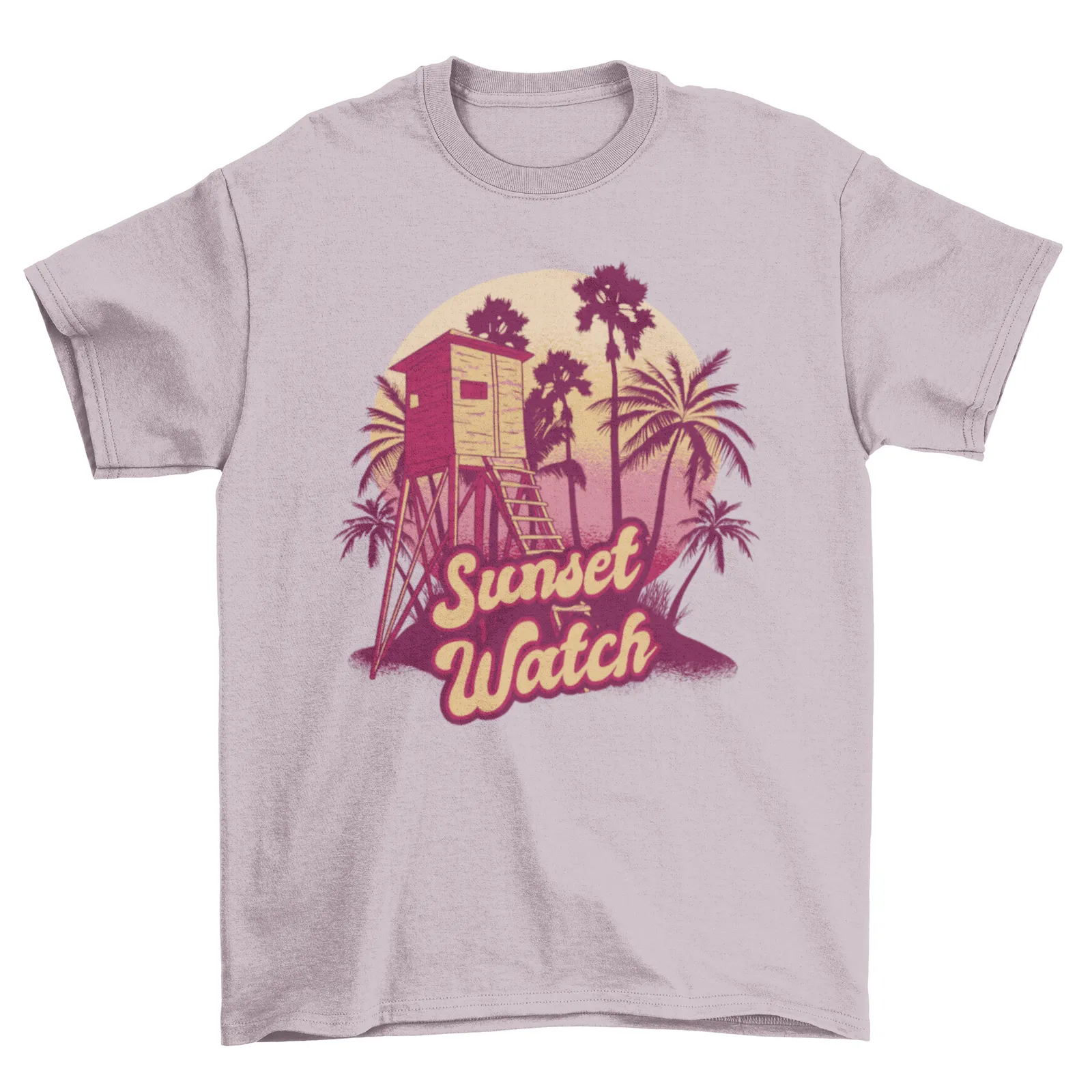 Lifeguard Sunset Tee