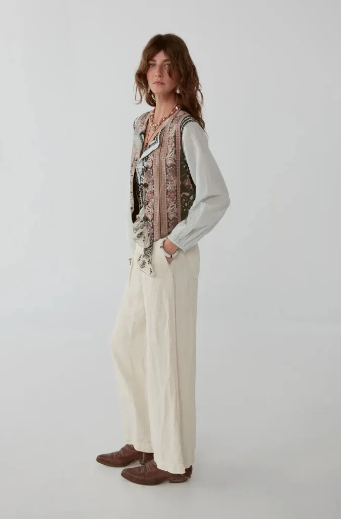 Maison Hotel Marisa Pant in Off White