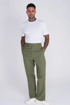 Malaga Harry Brown Trouser in Khaki