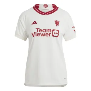 Manchester United 23/24 Adidas Third Women's Jersey WHITE