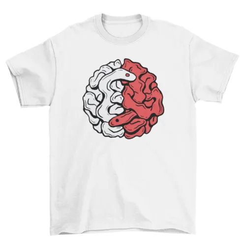 Mind Serpent Yin Yang Tee