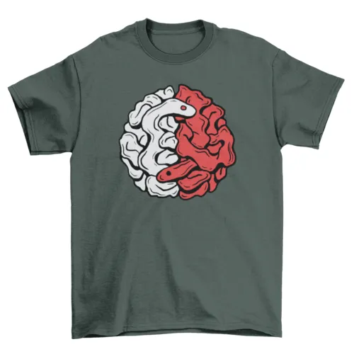 Mind Serpent Yin Yang Tee