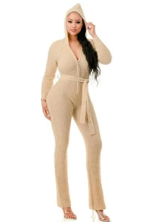 Monroe Hooded Jumpsuit - 6 colors