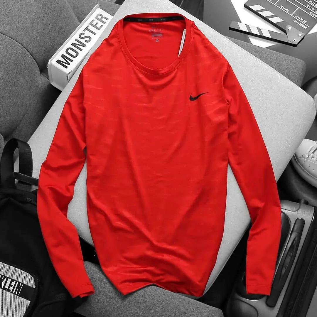 NIKE DRI-FIT LONG SLEEVED T-SHIRTS