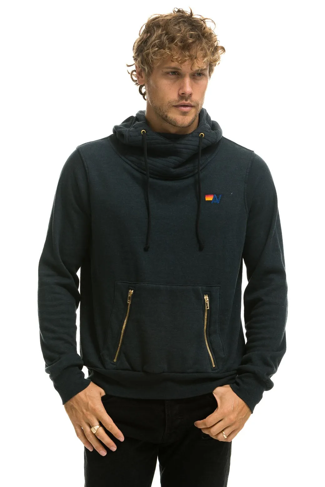 NINJA PULLOVER HOODIE - CHARCOAL