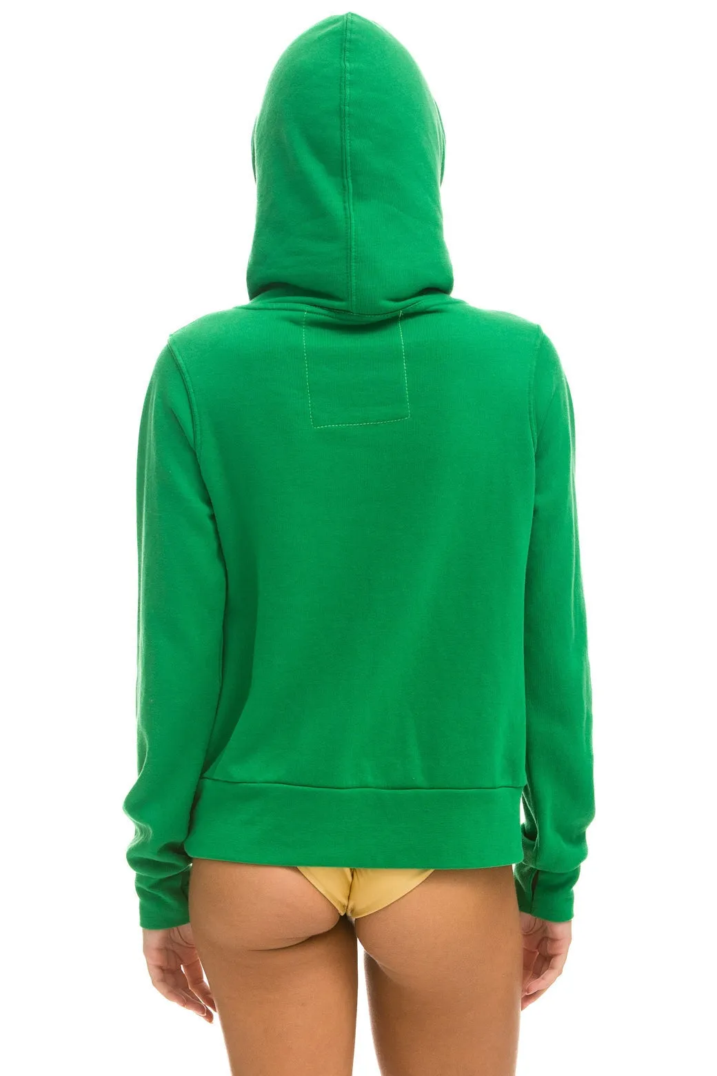 NINJA PULLOVER HOODIE - KELLY GREEN