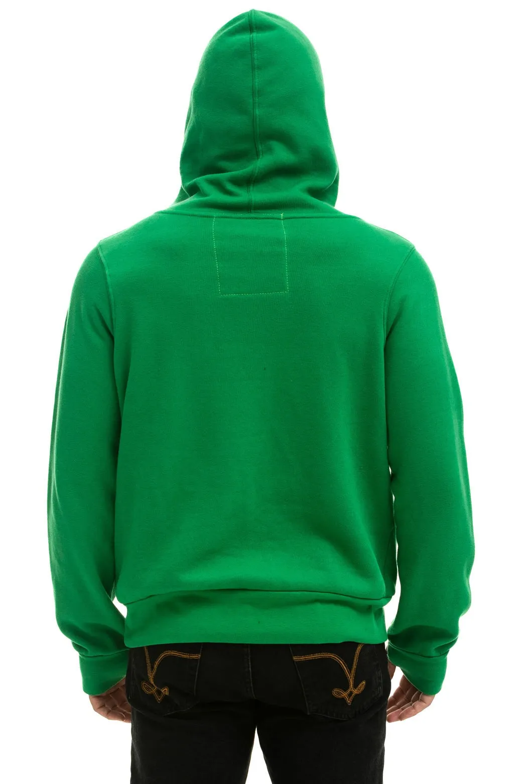 NINJA PULLOVER HOODIE - KELLY GREEN