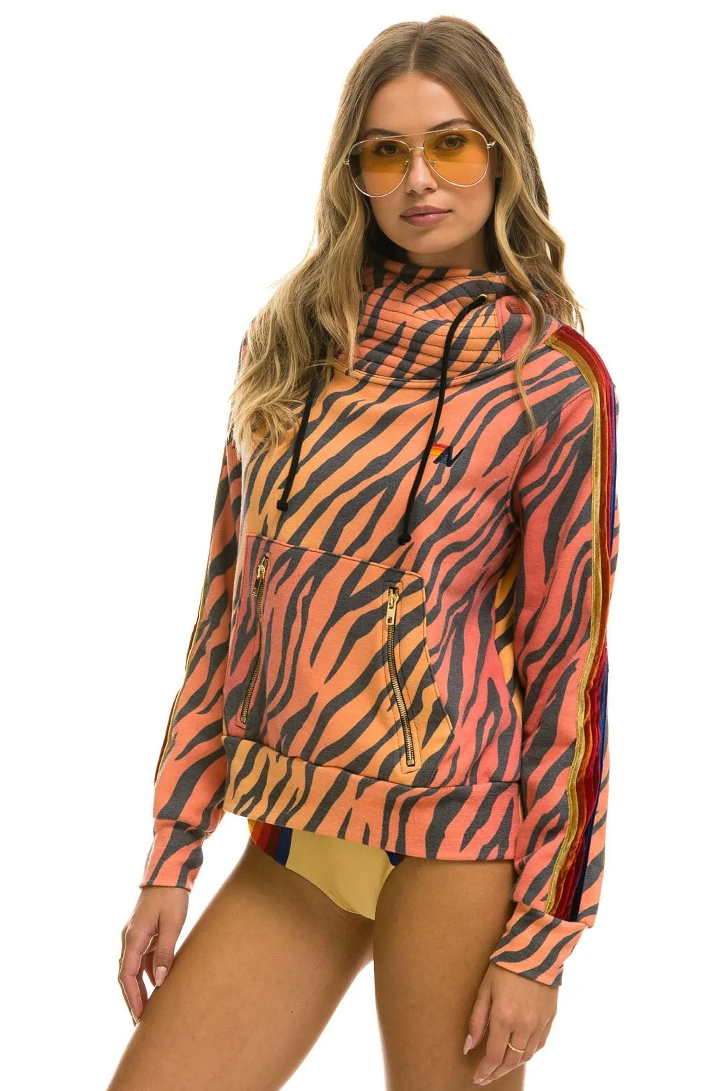 NINJA PULLOVER HOODIE - TIGER