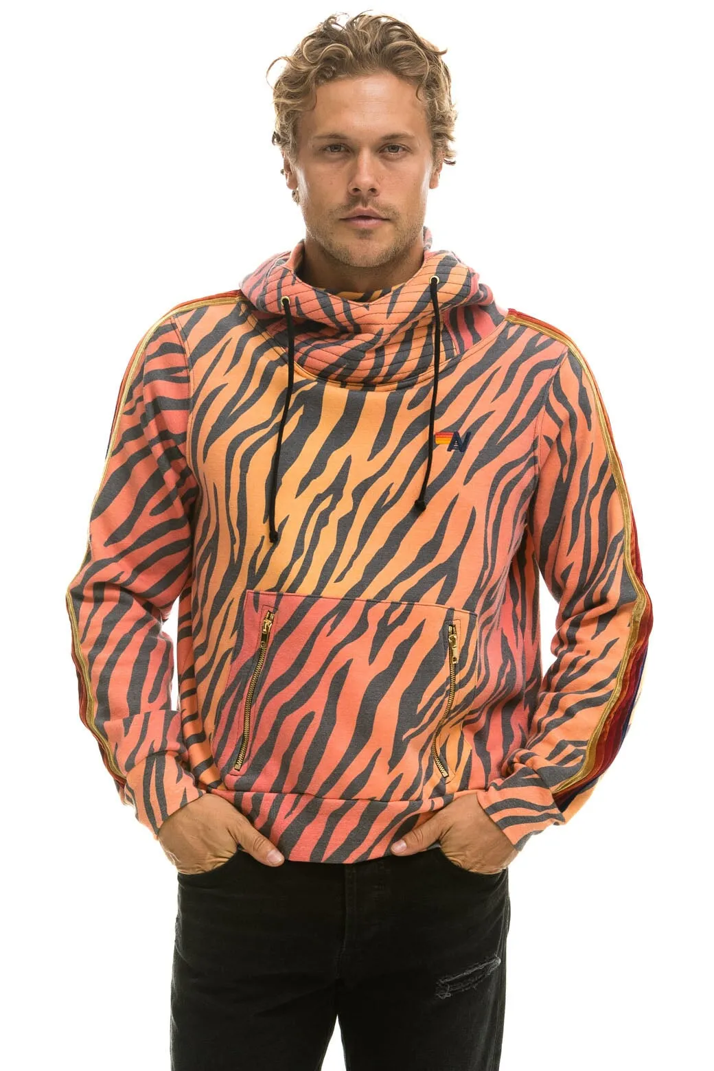 NINJA PULLOVER HOODIE - TIGER