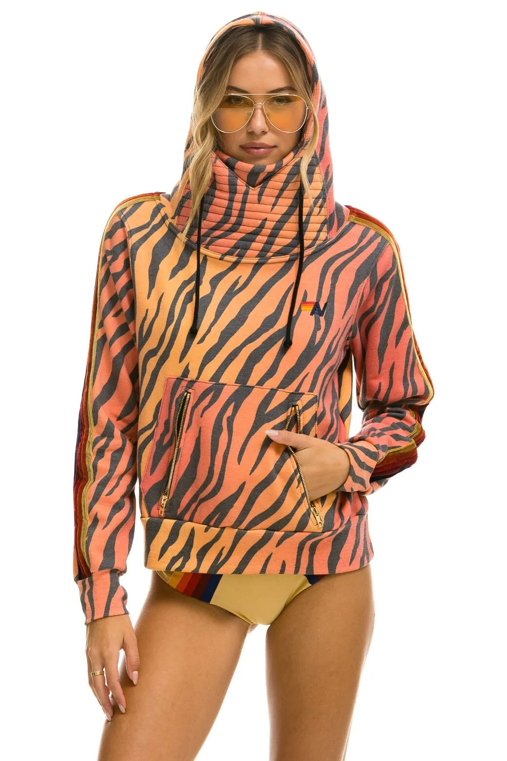 NINJA PULLOVER HOODIE - TIGER