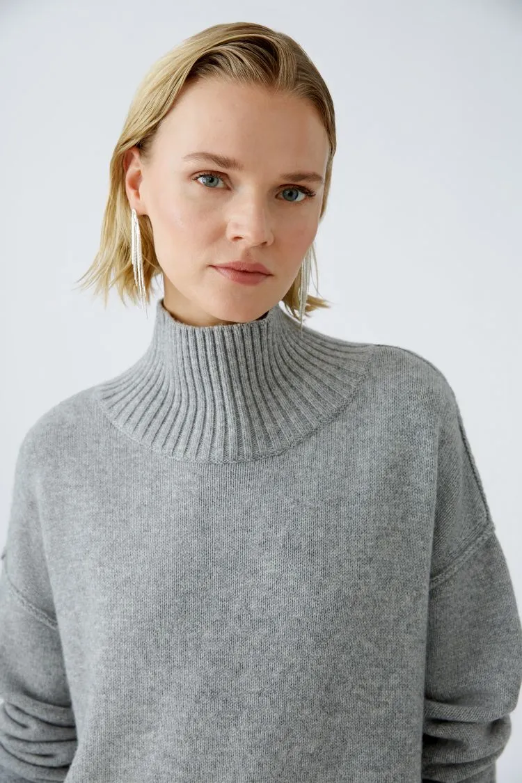 Oui - Oversize Polo Neck