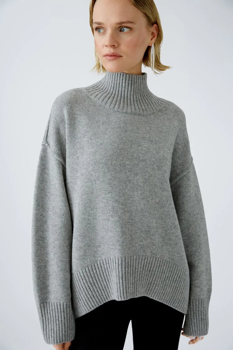 Oui - Oversize Polo Neck