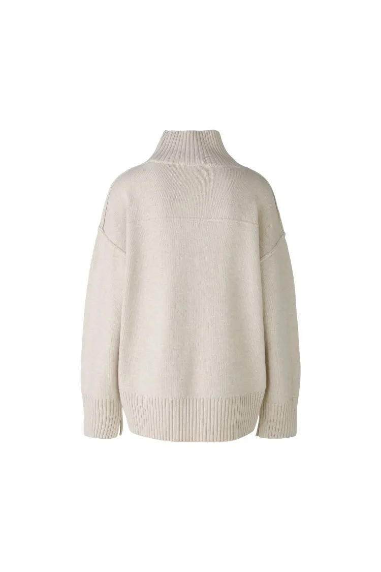 Oui - Oversize Polo Neck