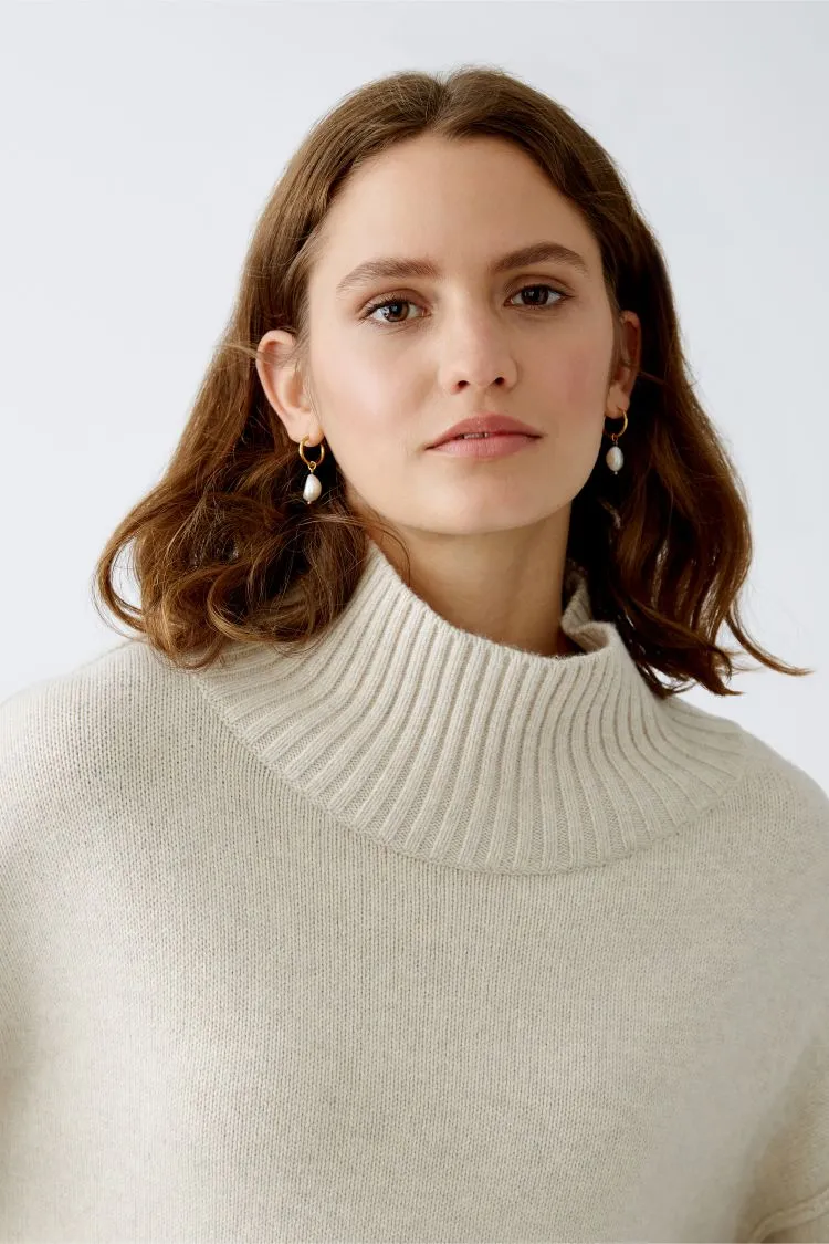 Oui - Oversize Polo Neck