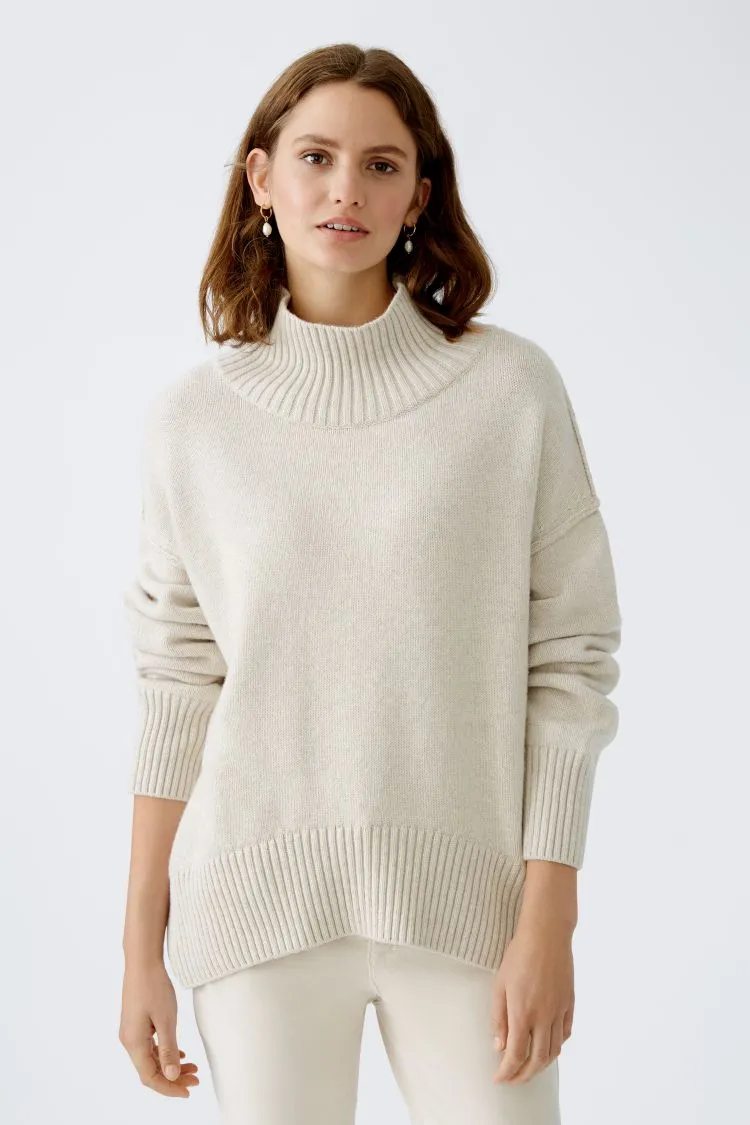 Oui - Oversize Polo Neck